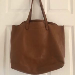 Brown leather Cuyana tote bag ~ lightly used